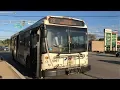 NJ Transit 60fps NABI 416 15 5961 On Route 29 Baldwin Road in Parsippany 17