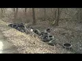 Issue of tire dumping returns on side of Trumbull County road