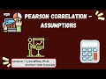 2 Pearson Correlation - Assumptions