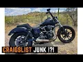 Craigslist Junk Buying Used Harley Davidson Street Bob on Craigslist 1st Ride Impressions Club Dyna