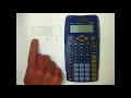 TI15 Calculator Entering Fractions and Solving Simple Fraction Equations