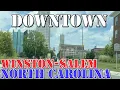 Download Lagu Winston-Salem - North Carolina - 4K Downtown Drive