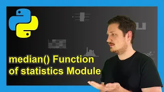 median Function of statistics Module in Python Example Middle Value statistics median Function