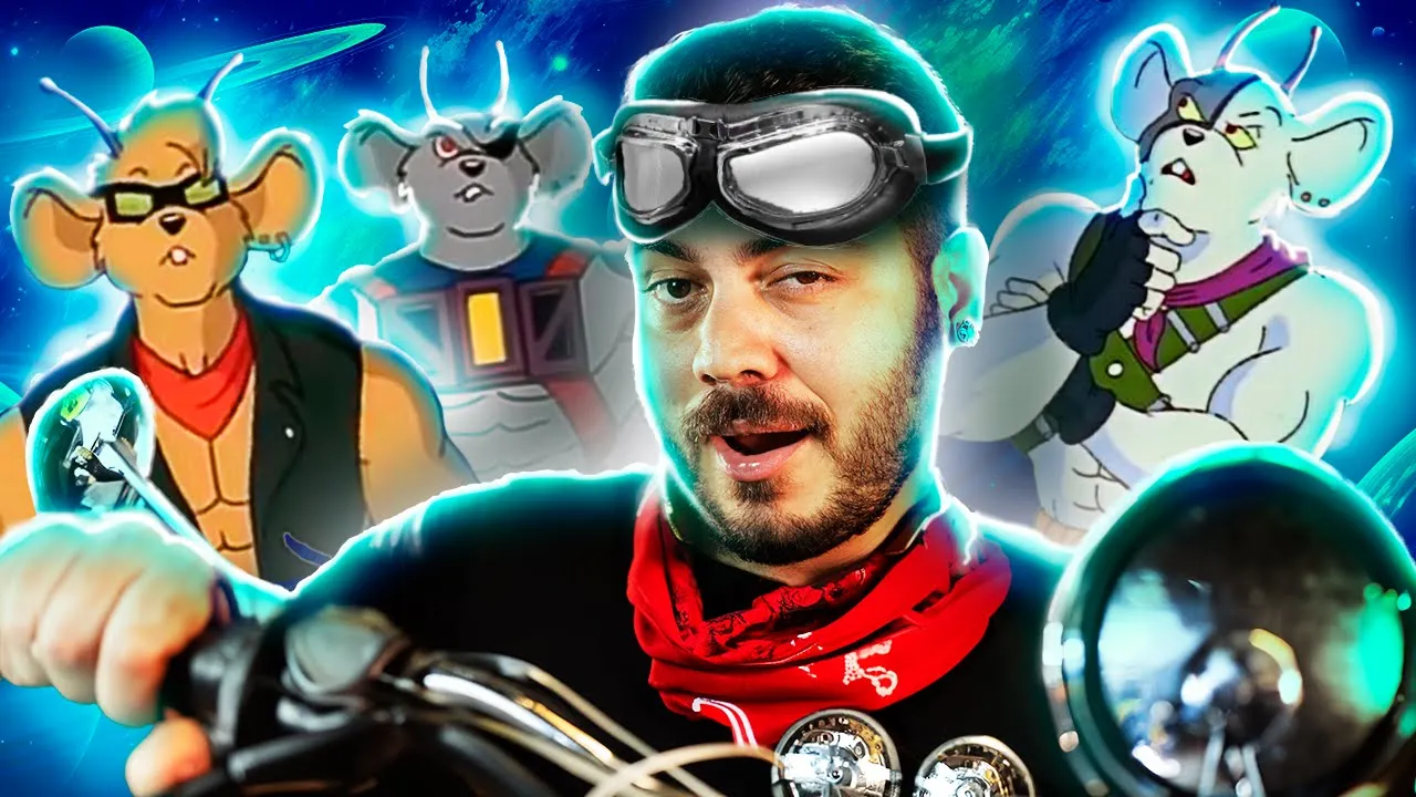 Relembre a Aventura Alucinante dos Ratos Motociclistas de Marte!