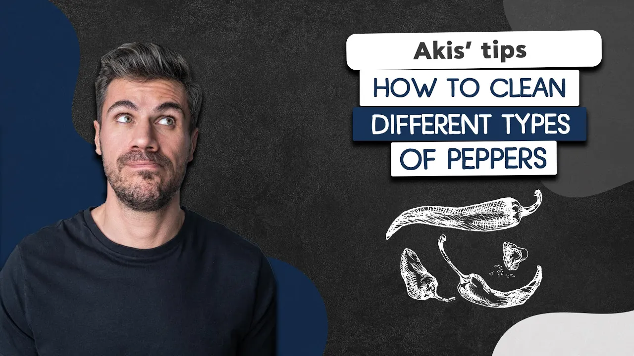 How to Clean Different Types of Peppers   Akis Petretzikis