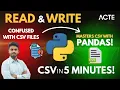 How to Create Read Write CSV Files Using Pandas in Python