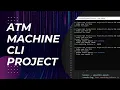 ATM machine cli project in typescript