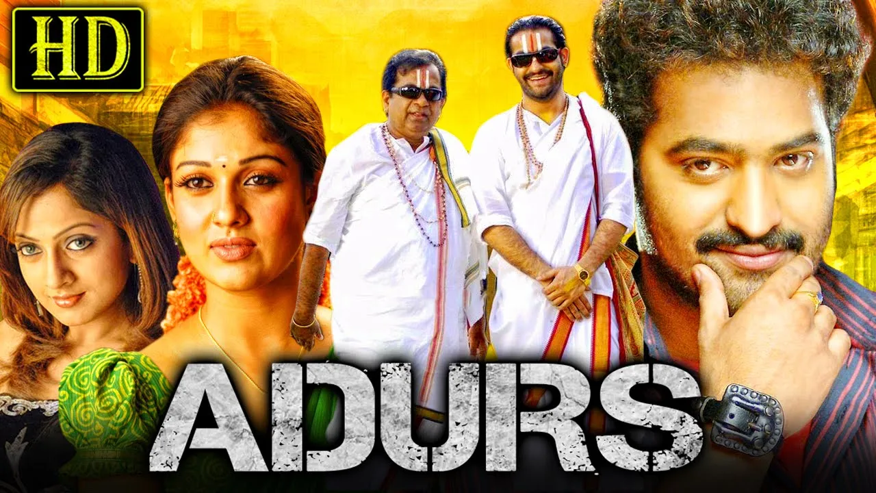 Adurs (Adhurs) (HD) - South Superhit Action Full Movie | Jr. Ntr, Nayanthara, Sheela, Brahmanandam