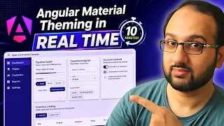 I Redesigned My Angular App s Theme LIVE - Angular Material Theming 2026