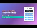 Excel SORT SORTBY Functions Dynamic Sorting Made Easy
