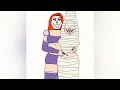 Tickling mummified girl