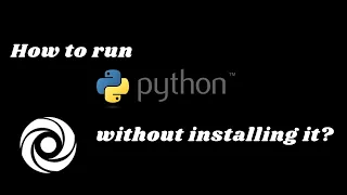 How to use Python without installing it repl it