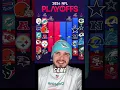 FILLING OUT A 2024 NFL PLAYOFFS BRACKET