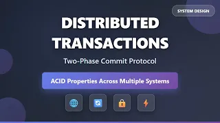 Distributed Transactions Explained 2PC Protocol System Design