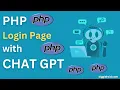 PHP Login Page With Chat GPT