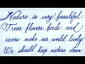 A Short Paragraph Cursive Writing Practice Practice Handwriting for Beginners Handwriting360