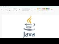 How to draw the Java logo using MS Paint Jow to draw on your computer