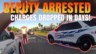 Deputy Arrested Fleeing and Eluding - CHARGES DROPPED IN DAYS