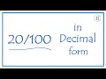 as a Decimal