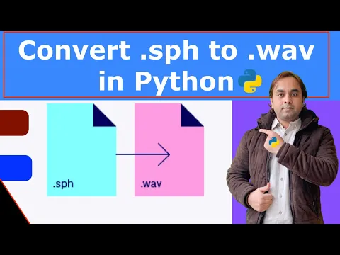 Download MP3 How to Convert .sph to .wav File in Python