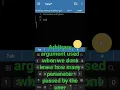 Arbitrary argument in Function in python Use of arbitrary argument in python Unknown argument