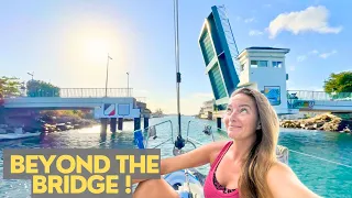 ⛵️LEAVING THE BOATYARD BEHIND | New SAILING ADVENTURES begin NOW! (starting with seasick🤢)