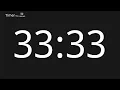33m33s Countup Timer