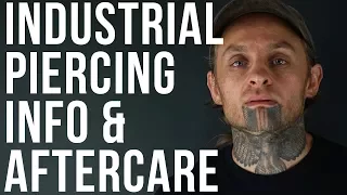 Industrial Piercing Info Aftercare UrbanBodyJewelry com