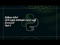 How To Create Secure Login Signup System from Python SQLite3 Part 4 Black tiger Sinhala