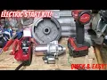 How to install an ELECTRIC START KIT on any 6 5 hp Honda clone engine