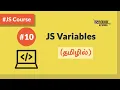 - JavaScript Variables