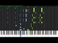Download Lagu Ubiquitous dB   Sword Art Online  Ordinal Scale Piano Tutorial Synthesia    Yeh Kun