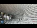 Video di Amazing! Newly-opened library in China's Tianjin becomes internet sensation