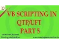 VB SCRIPTING IN - PART 5