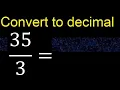 Convert to decimal How To Convert Fractions to Decimals