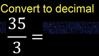 Convert to decimal How To Convert Fractions to Decimals