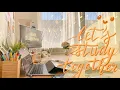 Download Lagu 1 Hour STUDY WITH ME on a sunny day 🌞 | Lofi Music with Background Noises