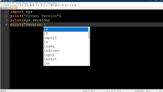Python program to get the Python version you are using