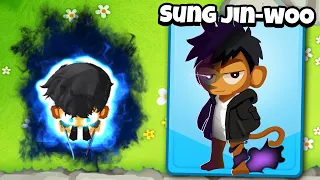 SOLO LEVELING in Bloons TD 6 Sung Jin-woo Mod