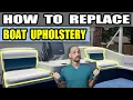 Boat Seat Repair - Boat Upholstery Replacement