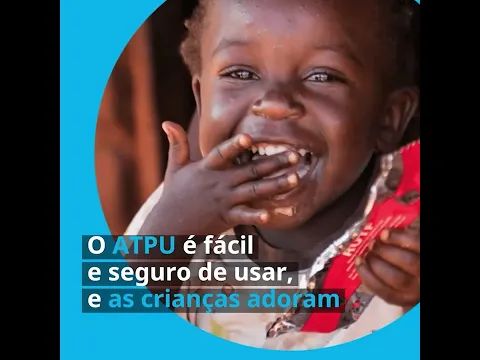 RUTF: Há 30 anos, uma pequena saqueta ajudou a salvar milhões de vidas. 💙