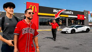 VOLVI AL MCDONALDS EN MI LAMBORGHINI Y ME CORRIO EL GERENTE || ALFREDO VALENZUELA