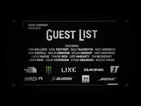 Guest List - Official Trailer by Good Company