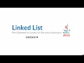 Linked List Print Elements In Linked List Recursive Method Lecture 4