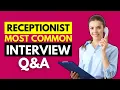 Most Common Receptionist Interview Questions and Answers for 2026 Receptionist Interview