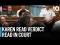 Karen Read found guilty of OUI not guilty of murder Raw