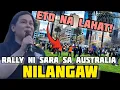 Download Lagu SARA INUTUSAN MGA OFW AUSTRALIA,  MAG RALLY KAYO ARAW ARAW PARA KAY DIGONG