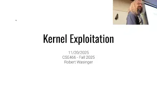Kernel - CSE466