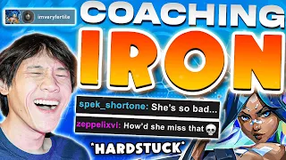 I Coached an Iron Player Who Couldn't Get Out Of Iron.. (Valorant)
