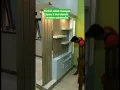 Lemari partisi sekat ruang tamu 2 sisi #shorts#short#roompartition #partition#displaycabinet#almari